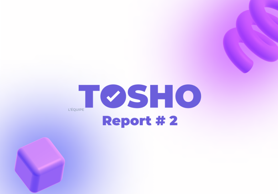 Notre podcast, notre discord, une MAJ et parlons avec vous ! Tosho Report # 2